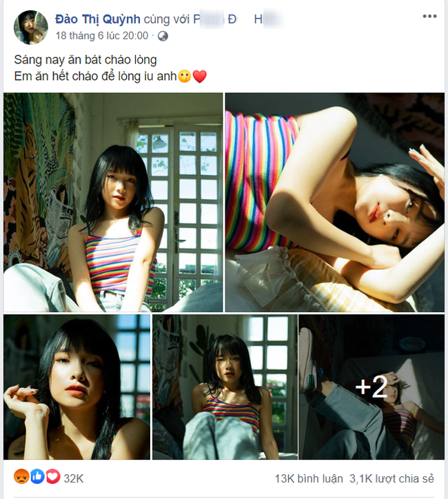 Clip Đào Thị Quỳnh tiktoker triệu view show hàng bên bạn trai 14 dao thi quynh