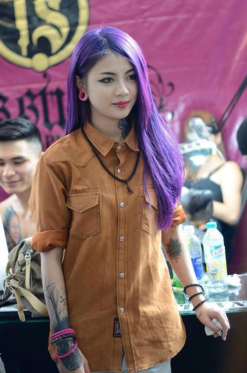 Hot girl Lee Zin nude khoe thân, show hình xăm thầm kín 18+ 10 hot girl lee zin 2