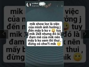 Link clip sex Lê Minh Thư 2k8 show loz 10 phút 6s lồn cực nét