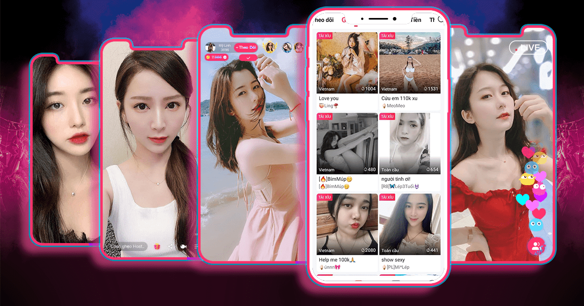 Review App live show tốt nhất 2023 7 MMlive - App gái show hàng đầu Việt Nam