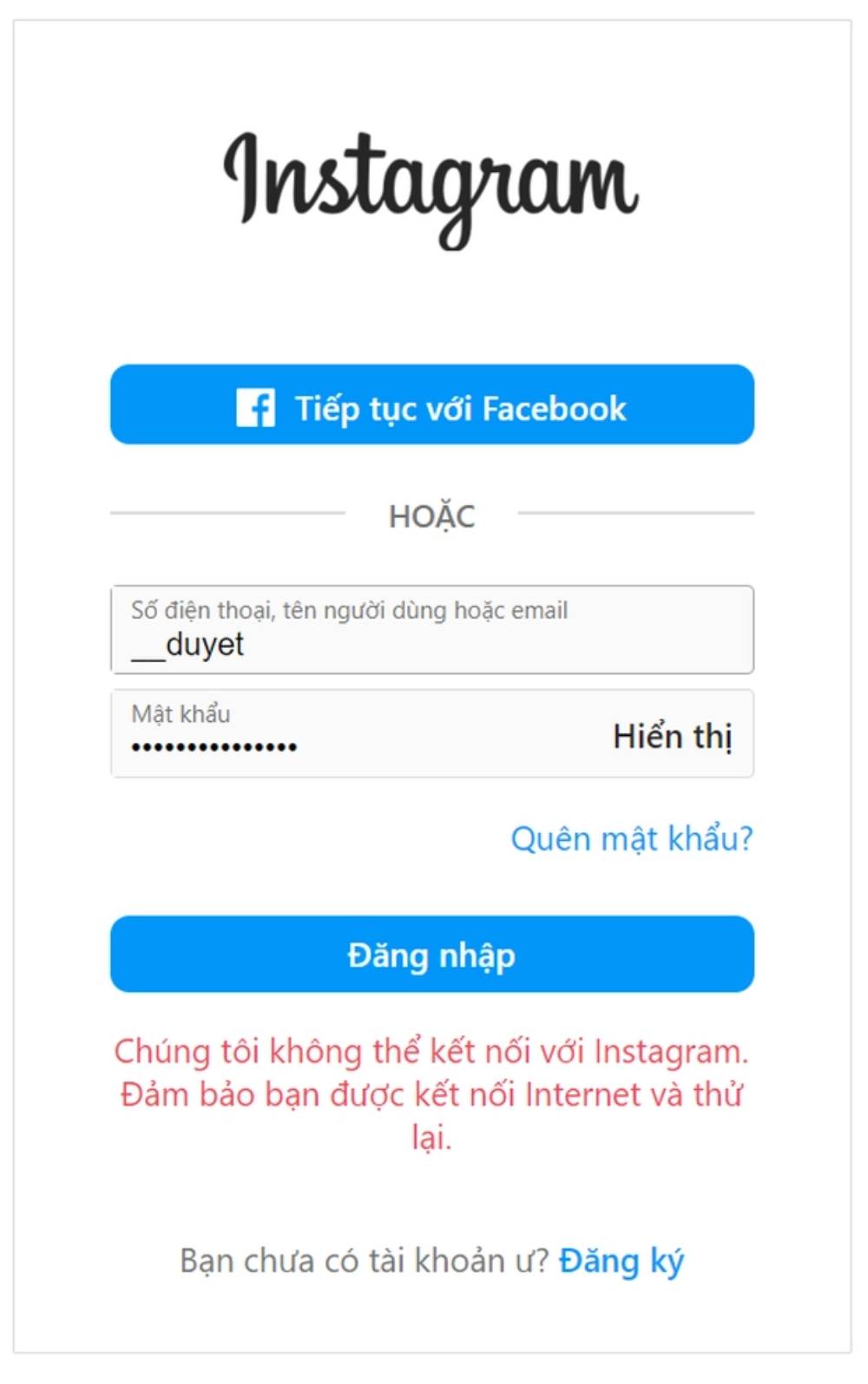 Facebook Ngưng Cung Cấp Tại Việt Nam, Sự Thật Hay Chỉ Là Tin Đồn 5 instagram-gap-loi