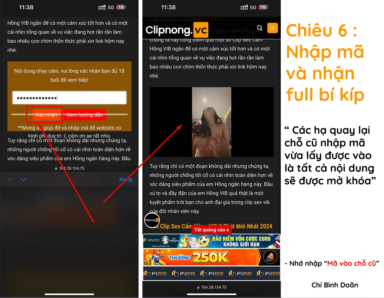Chí Bình Doãn : Hướng dẫn cách mở khóa toàn bộ Clipnong chỉ 2 phút 14 b6 chi binh author