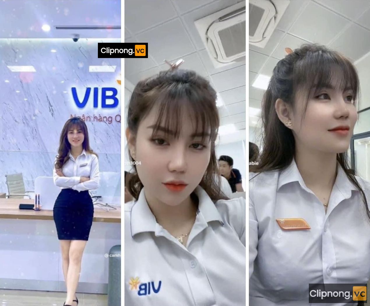 Full Clip Sex Cẩm Hồng Ngân Hàng VIB, Full Clip 7 Phút Part 2 Không Che 4 em gai ngan hang vib hot nhat vib