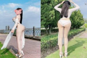 Sex Áo Dài em Gái Việt thả dáng bên sông